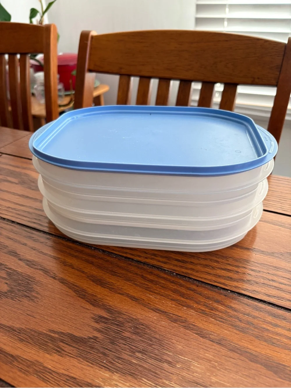 Tupperware deli meat and cheese keeper